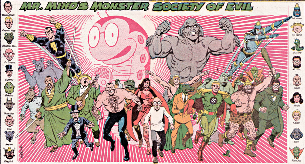 Shazam Mr Mind Monster Society of Evil