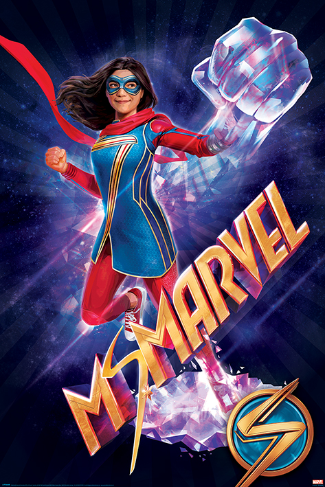 Ms Marvel Disney Plus Promo Poster