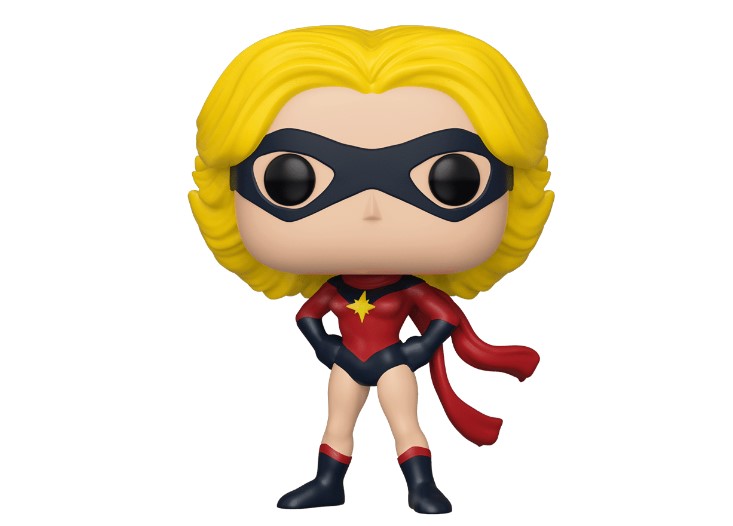 Ms Marvel Carol Danvers Funko Pop New York Comic-Con