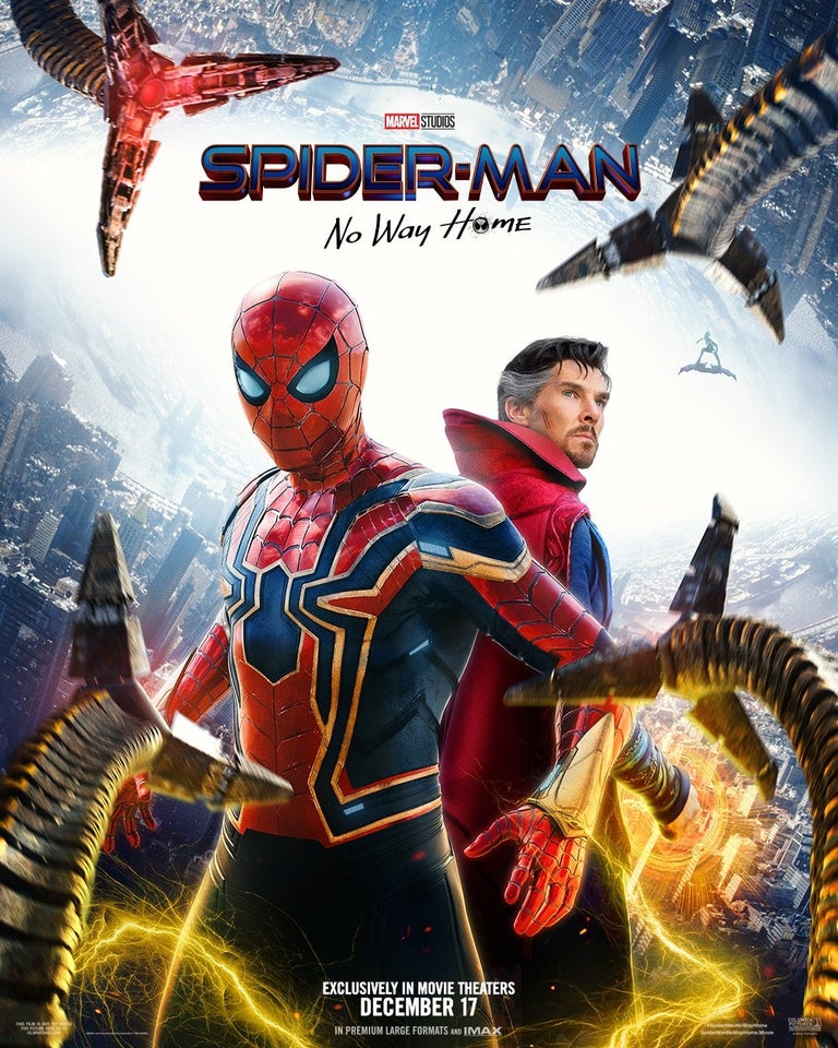 Spider-Man No Way Home trailer poster Doctor Strange