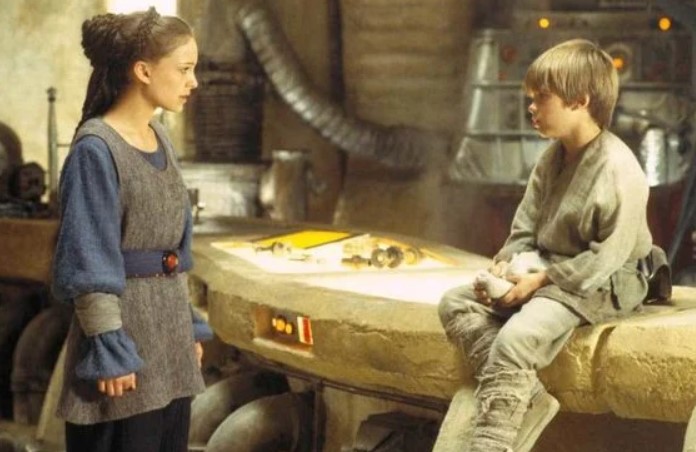 Star Wars Phantom Menace Anakin and Padme