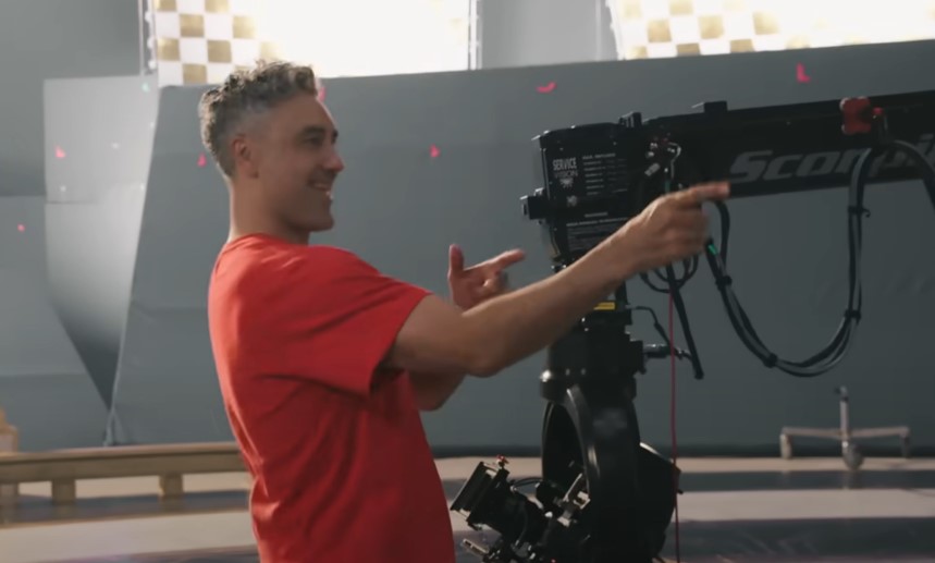 Taika Waititi directing