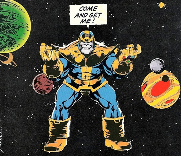 Thanos Infinity Gauntlet 4 Jim Starlin