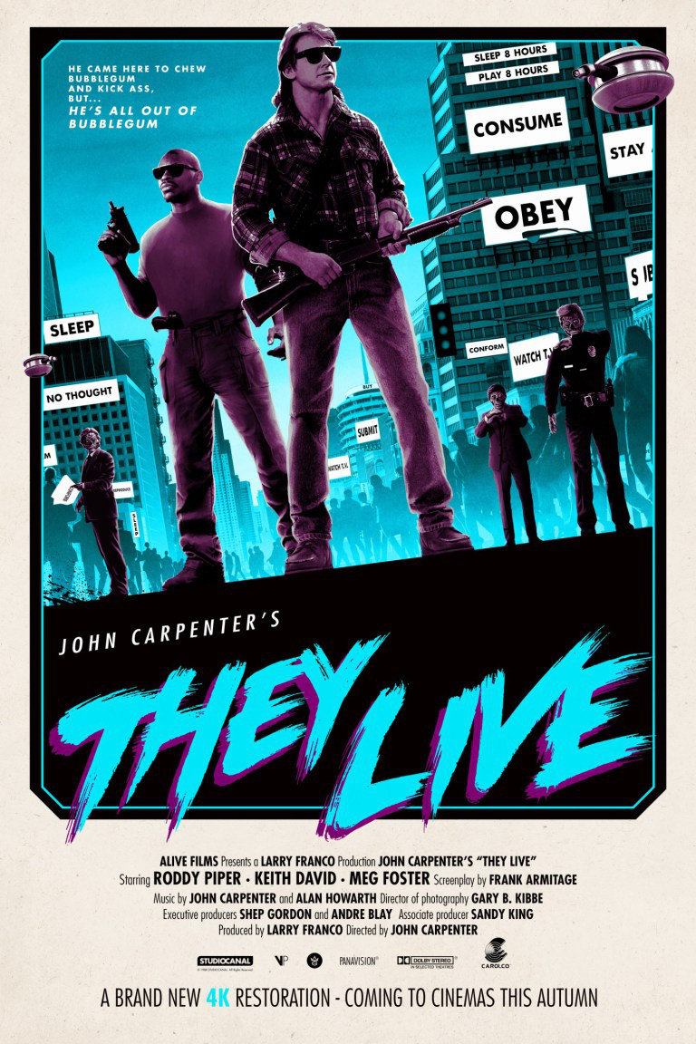 They Live re-release poster