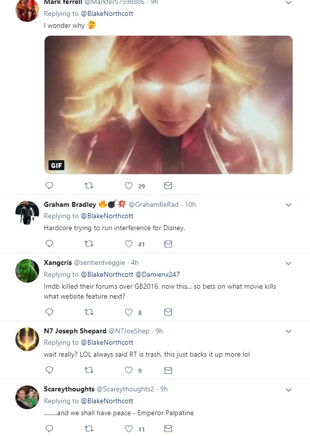 Rotten Tomatoes Blames Captain Marvel Review Controversy on a Glitch