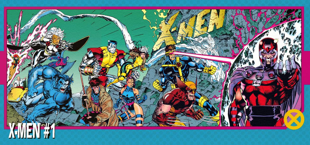 Marvel Jim Lee X-Men trading cards
