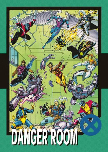 Marvel Jim Lee X-Men trading cards