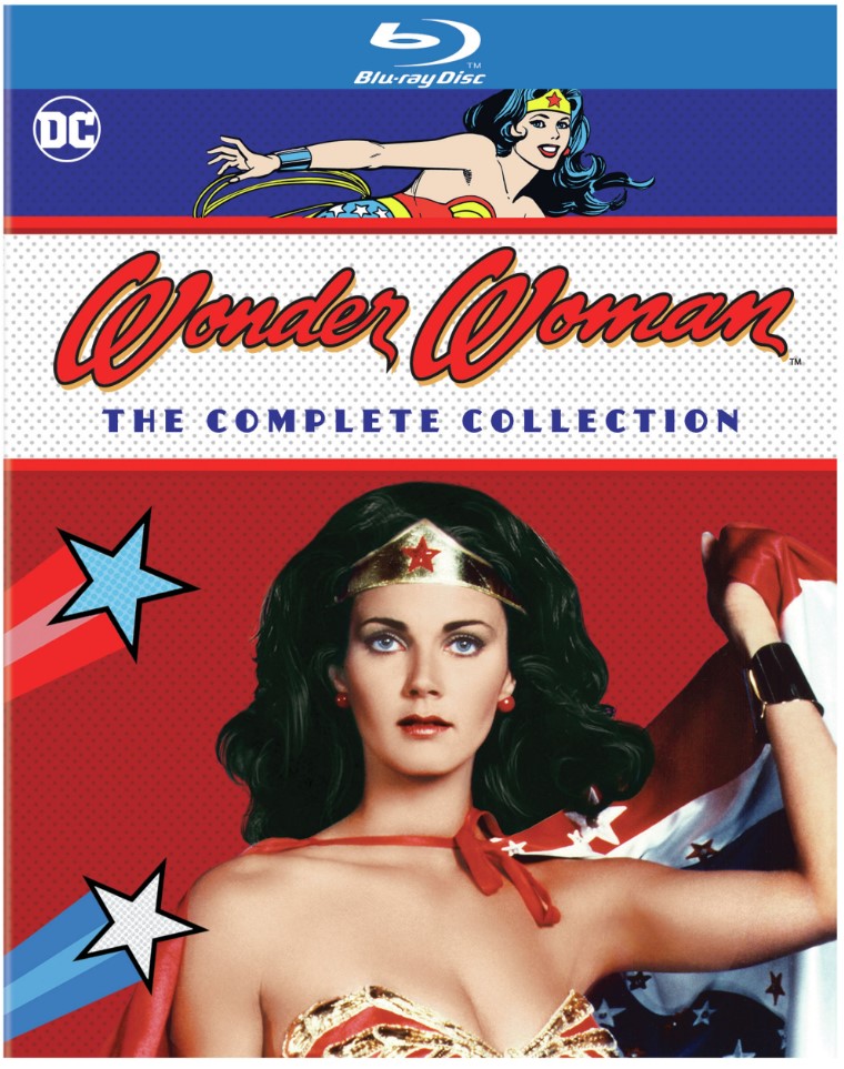 Wonder Woman Lynda Carter Blu Ray box art