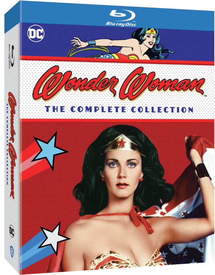 Wonder Woman Lynda Carter Blu Ray box art