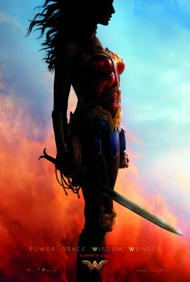 wonder woman movie poster high res