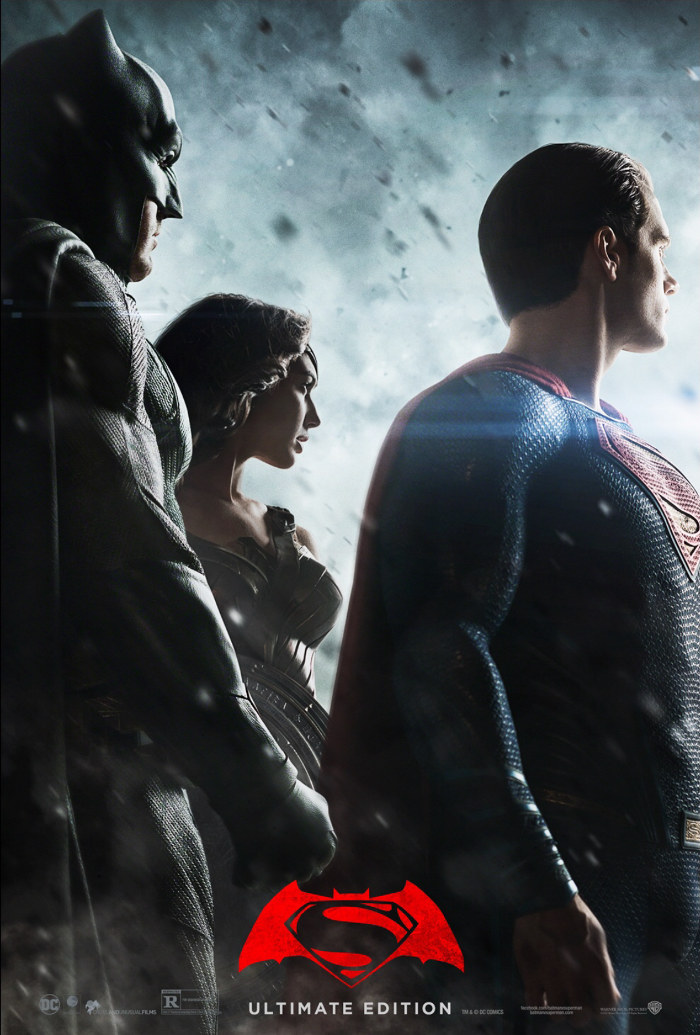 Zack Snyder Batman v Superman Ultimate Edition Poster