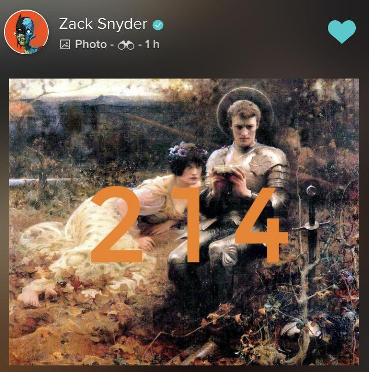 Zack Snyder Cut runtime painting