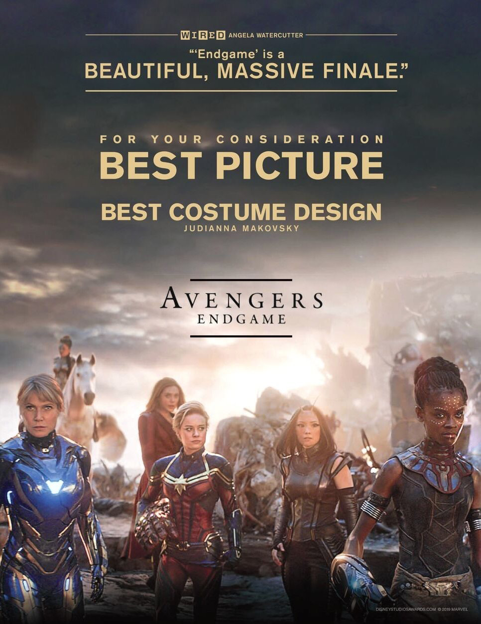 Marvel Hilariously Recommends Avengers Endgame For Best