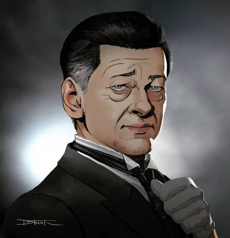 Batman Andy Serkis Alfred Fan art