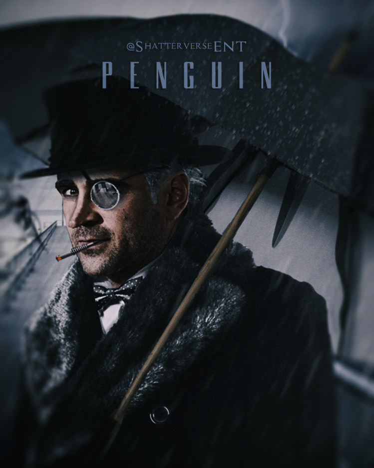 Batman Colin Farrell Penguin fan art