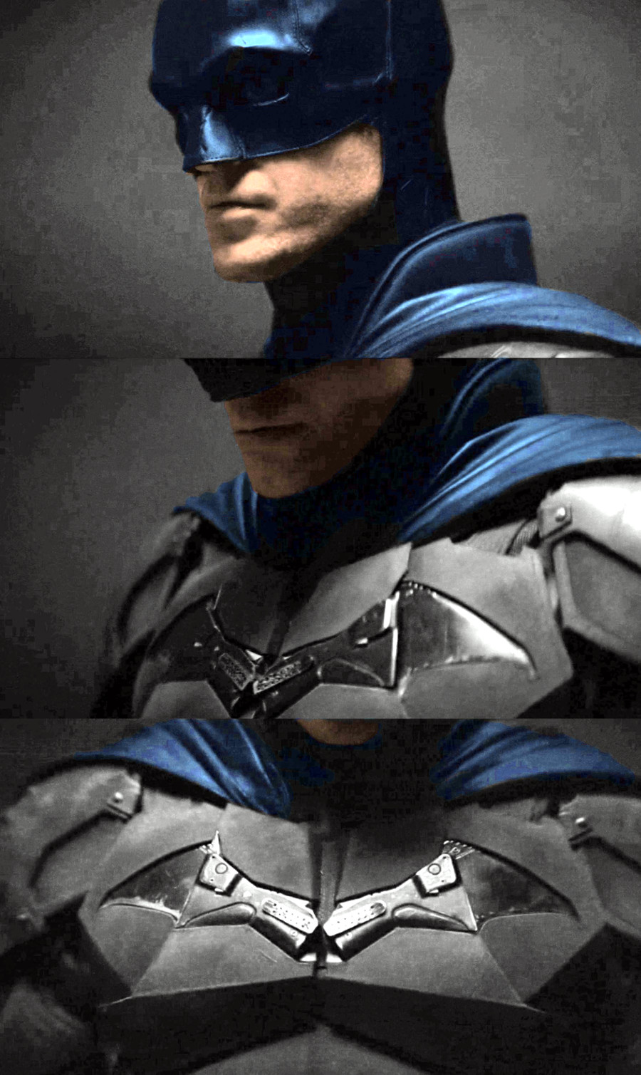 Robert Pattinson Batman blue suit