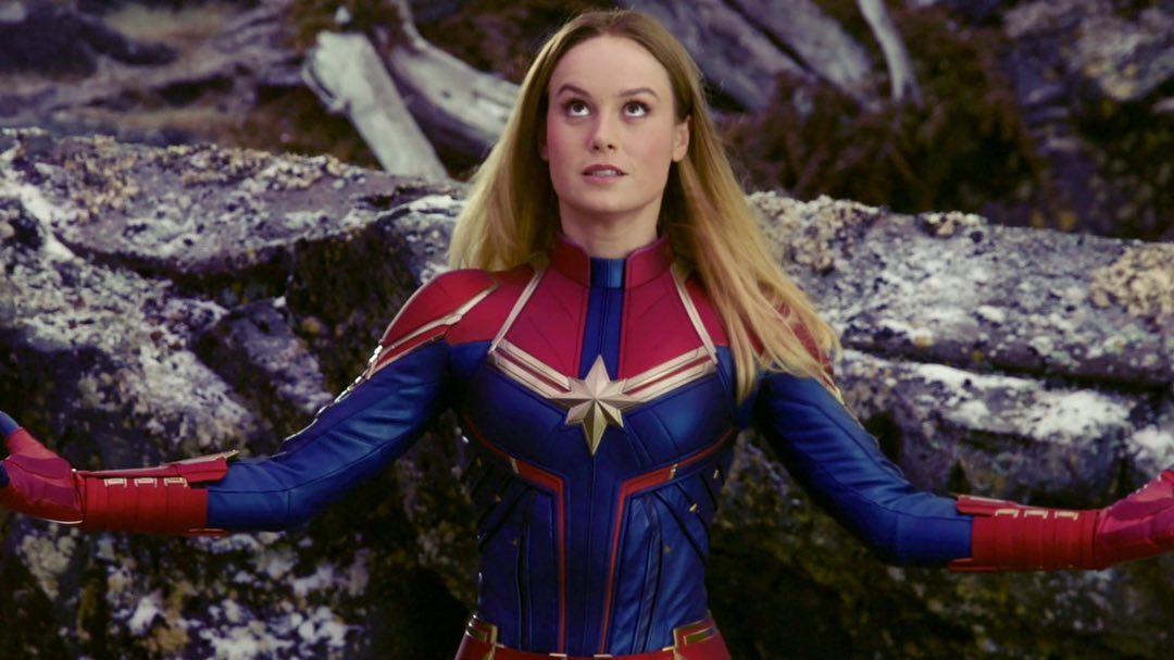 Brie Larson Captain Marvel Camera Test