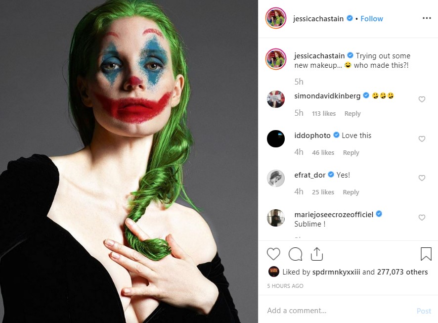 Jessica Chastain Joker