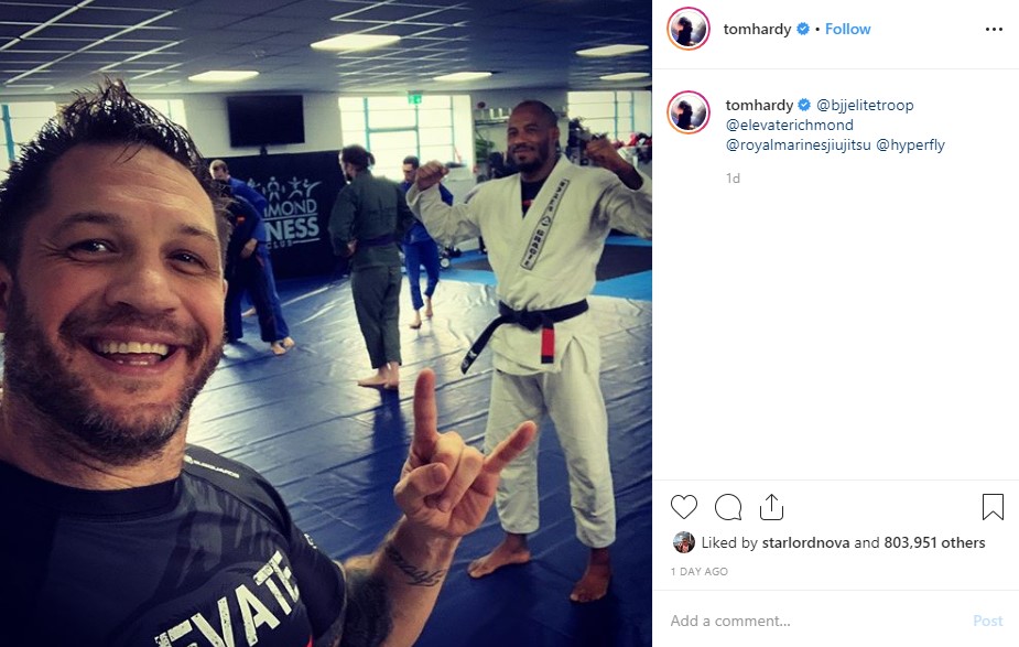 Tom Hardy Jujitsu