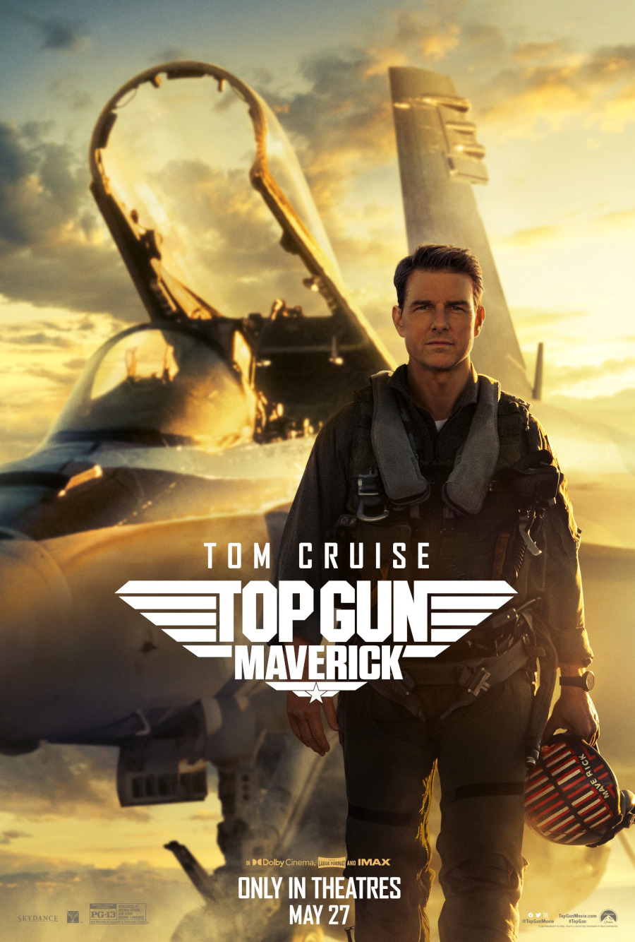 Tom Gun Maverick Tom Cruise poster