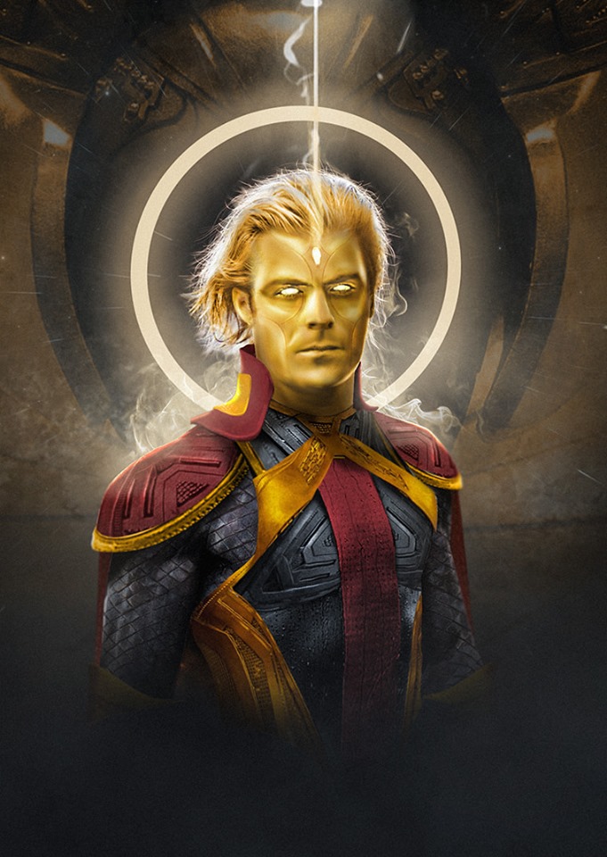 Zac Efron Adam Warlock Guardians of the Galaxy 3 fan art