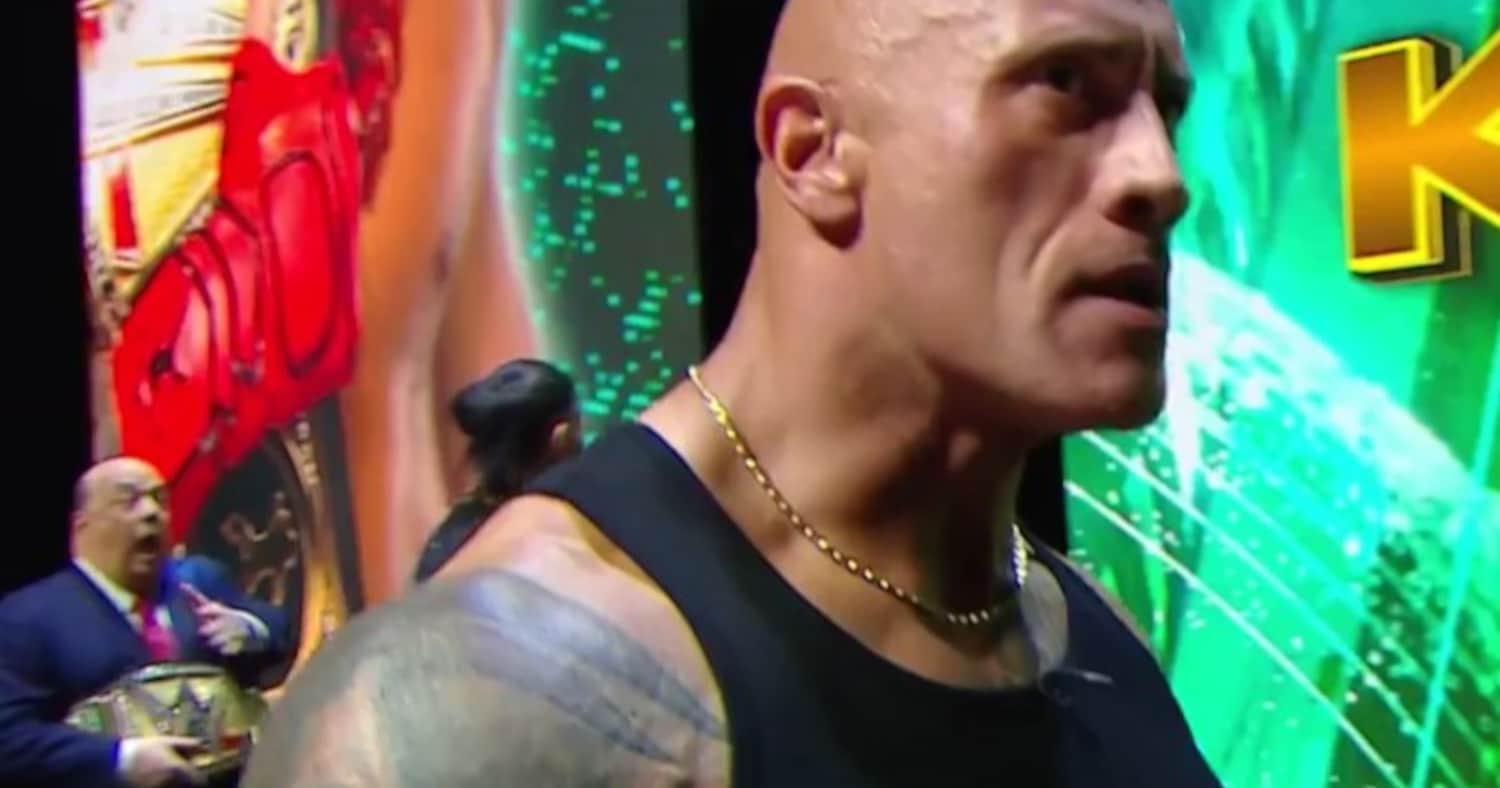 Dwayne Johnson Now A Supervillain As WWE Explodes For Wrestlemania