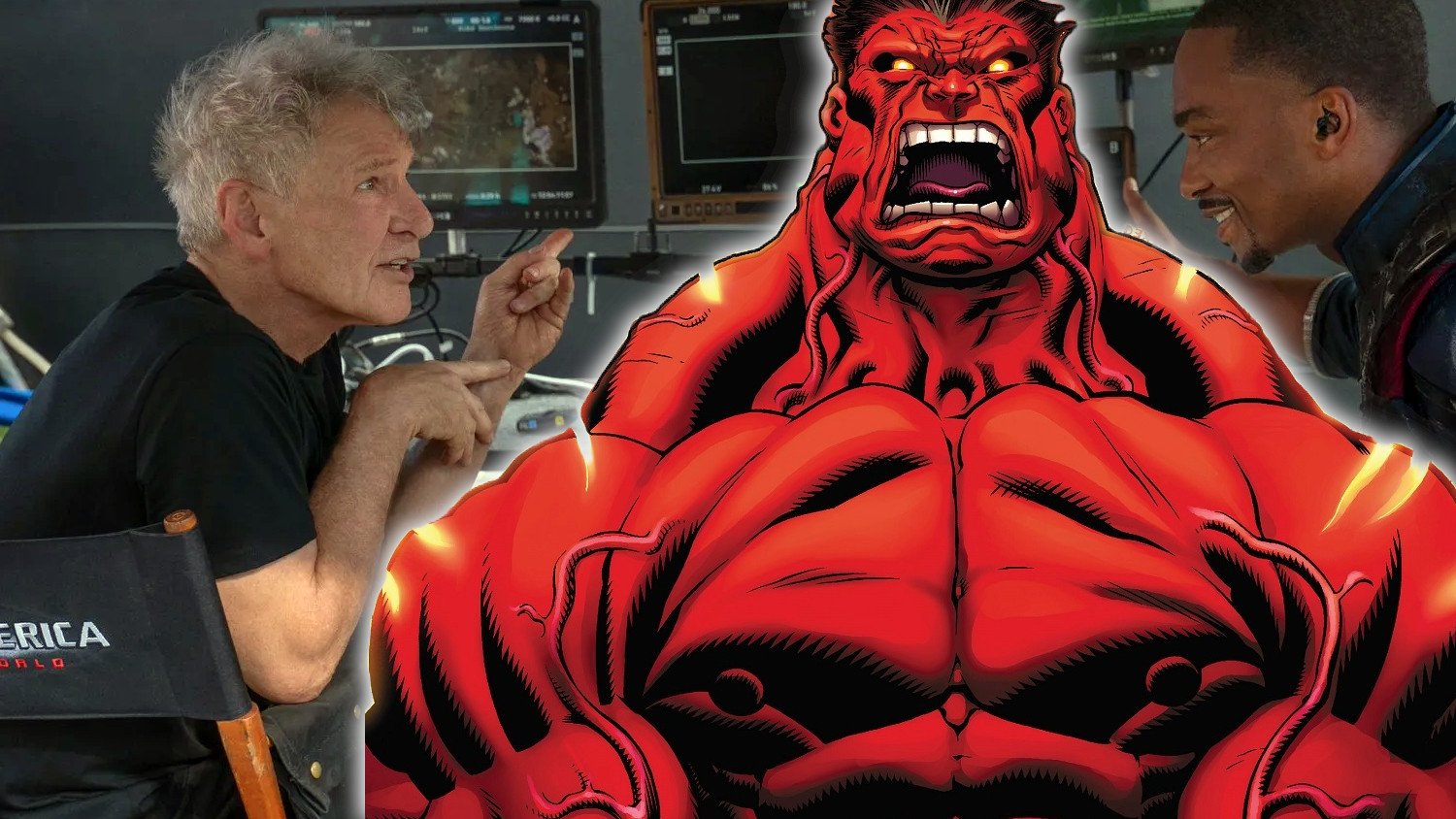 Red Hulk: New Captain America 4 Art Lands Online