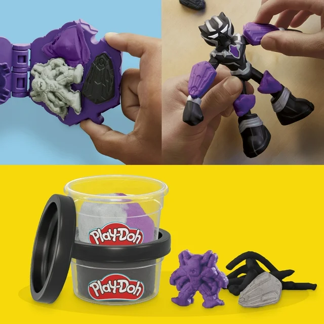 marvel play doh black panther 3