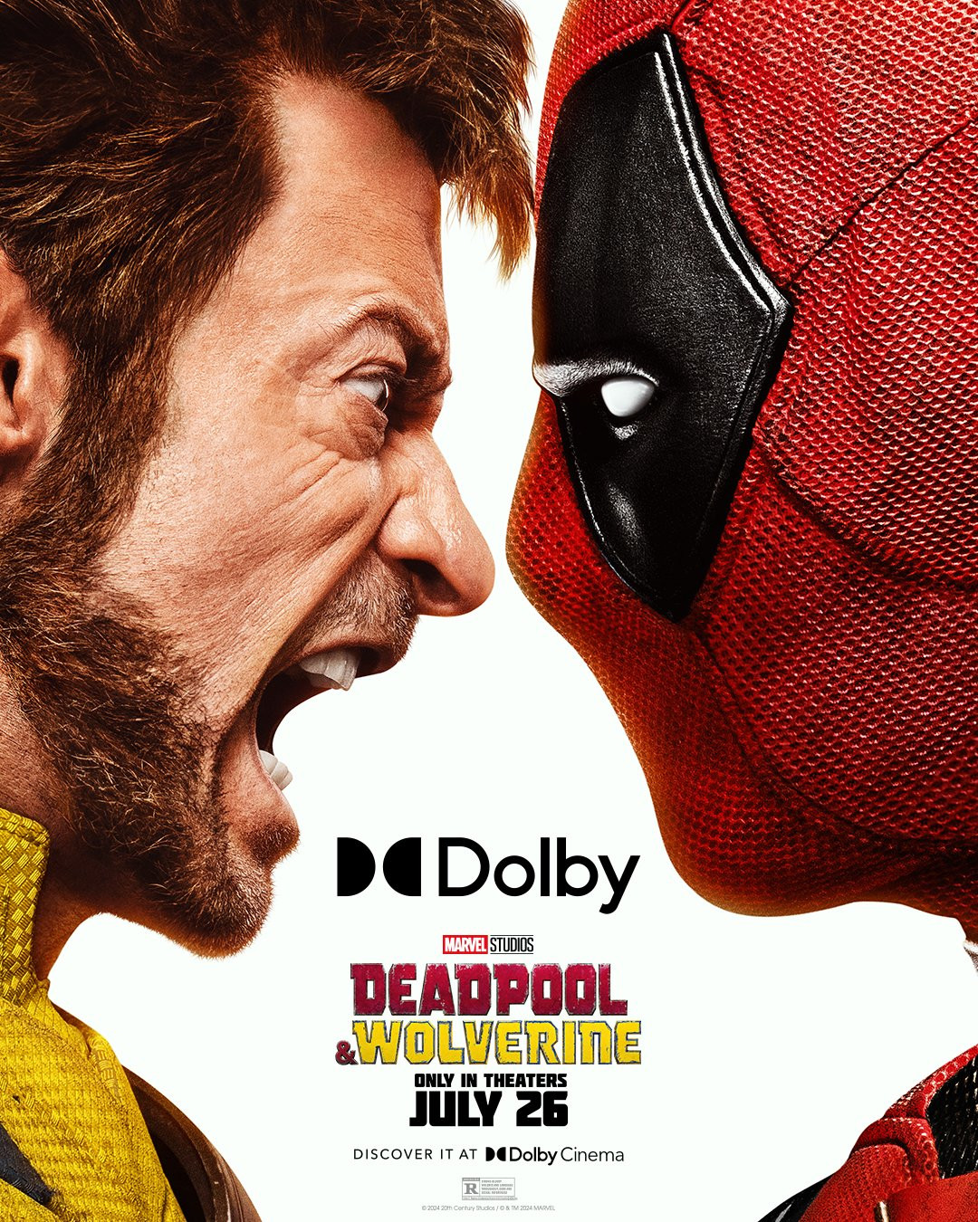 deadpool wolverine dolby poster
