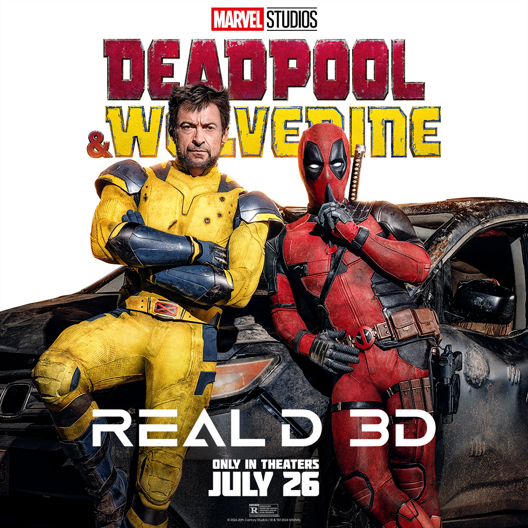 deadpool wolverine real3d poster