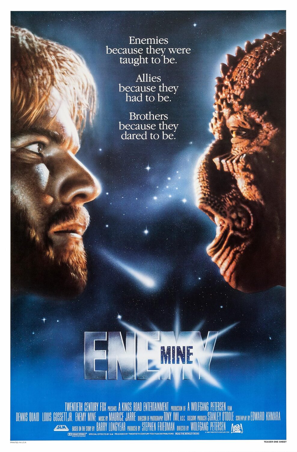 enemy mine 1985 poster