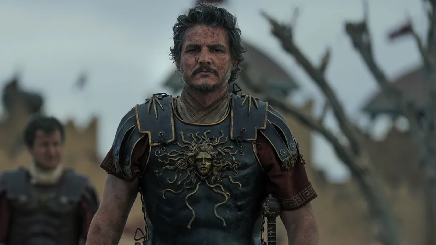 gladiator 2 first look paul mescal pedro pascal