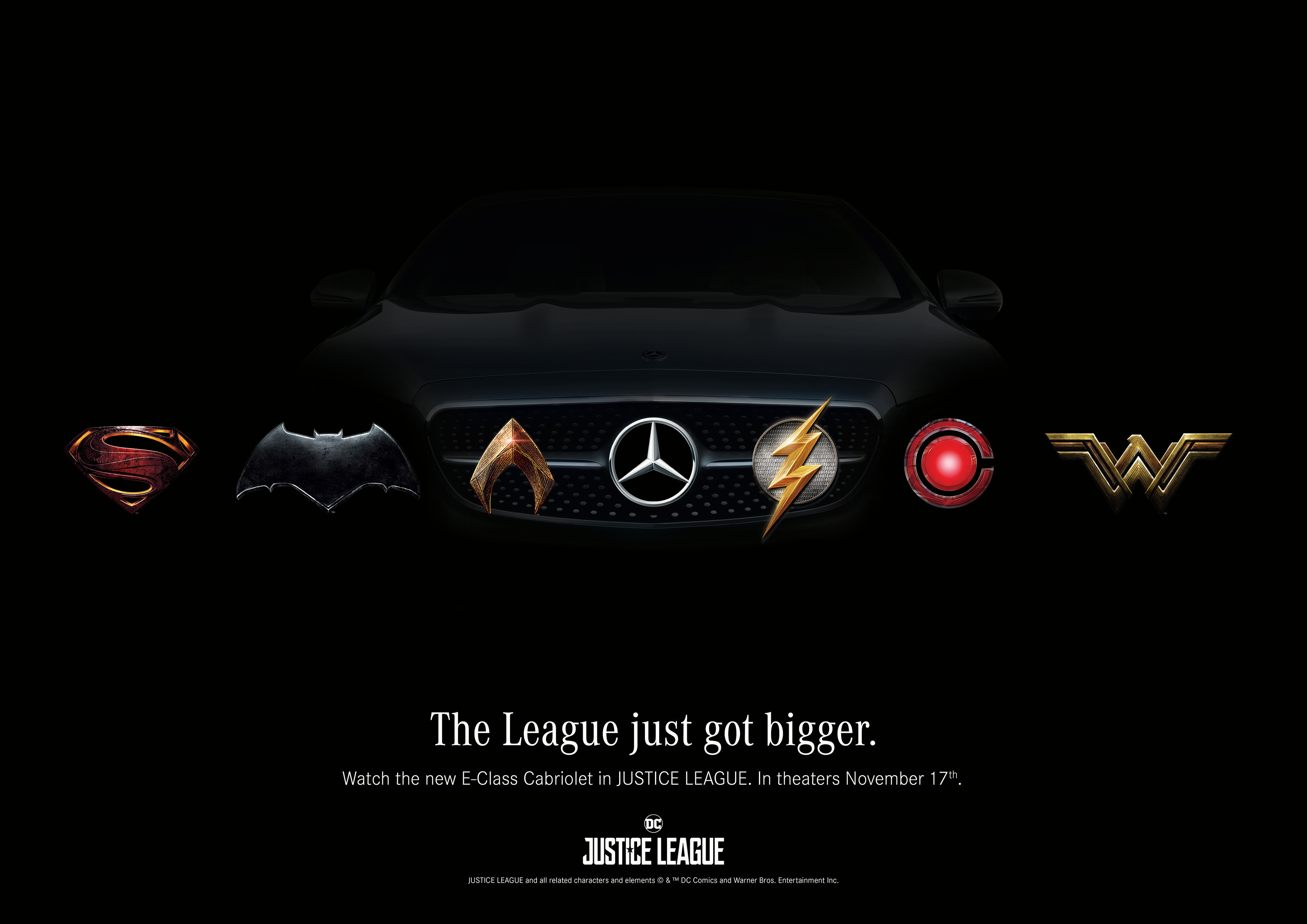 justice league mercedes