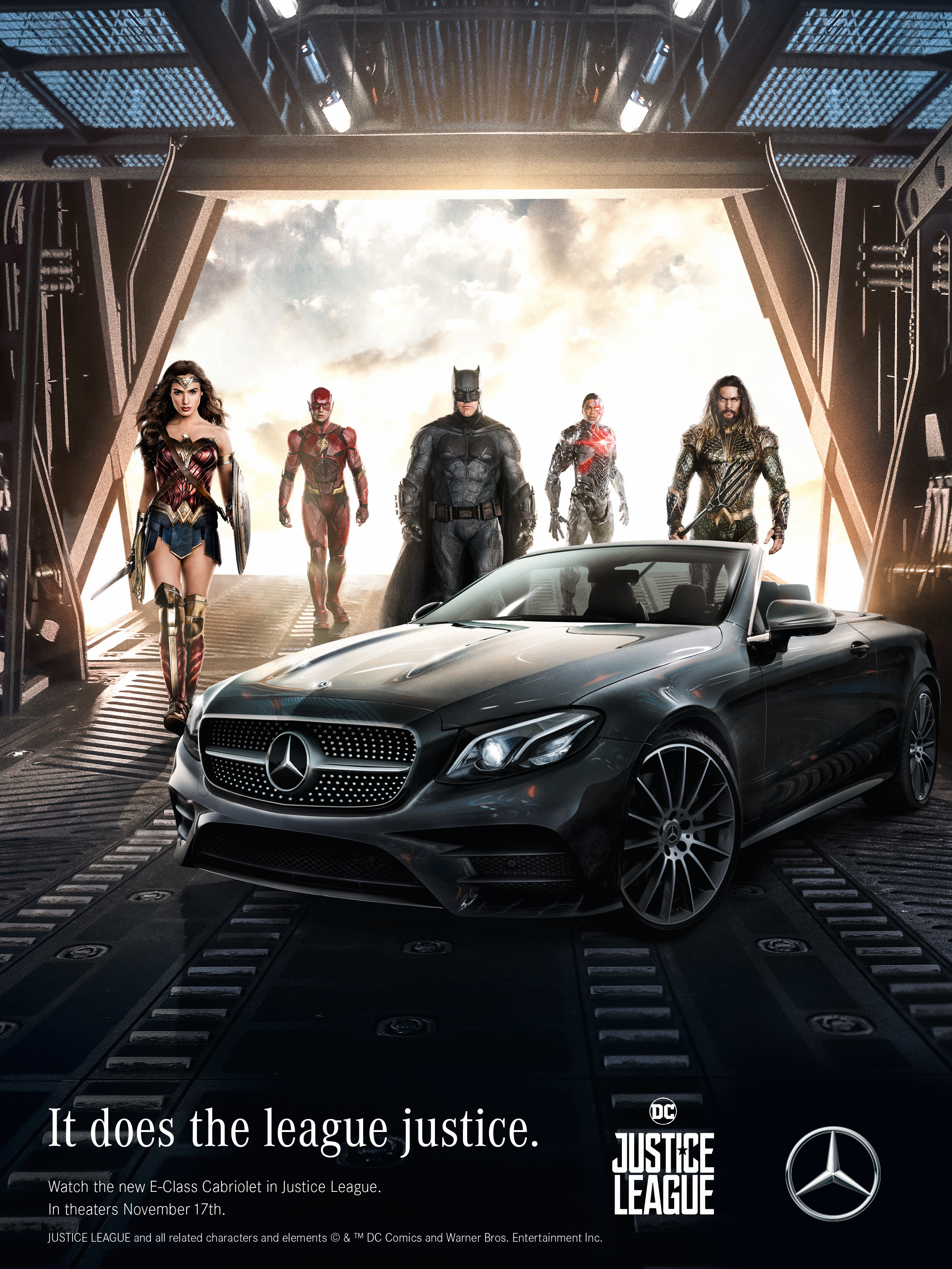 justice league mercedes