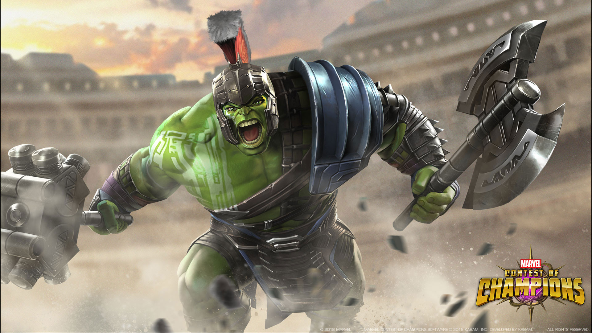Thor: Ragnarok Hulk Marvel Contest Of Champions