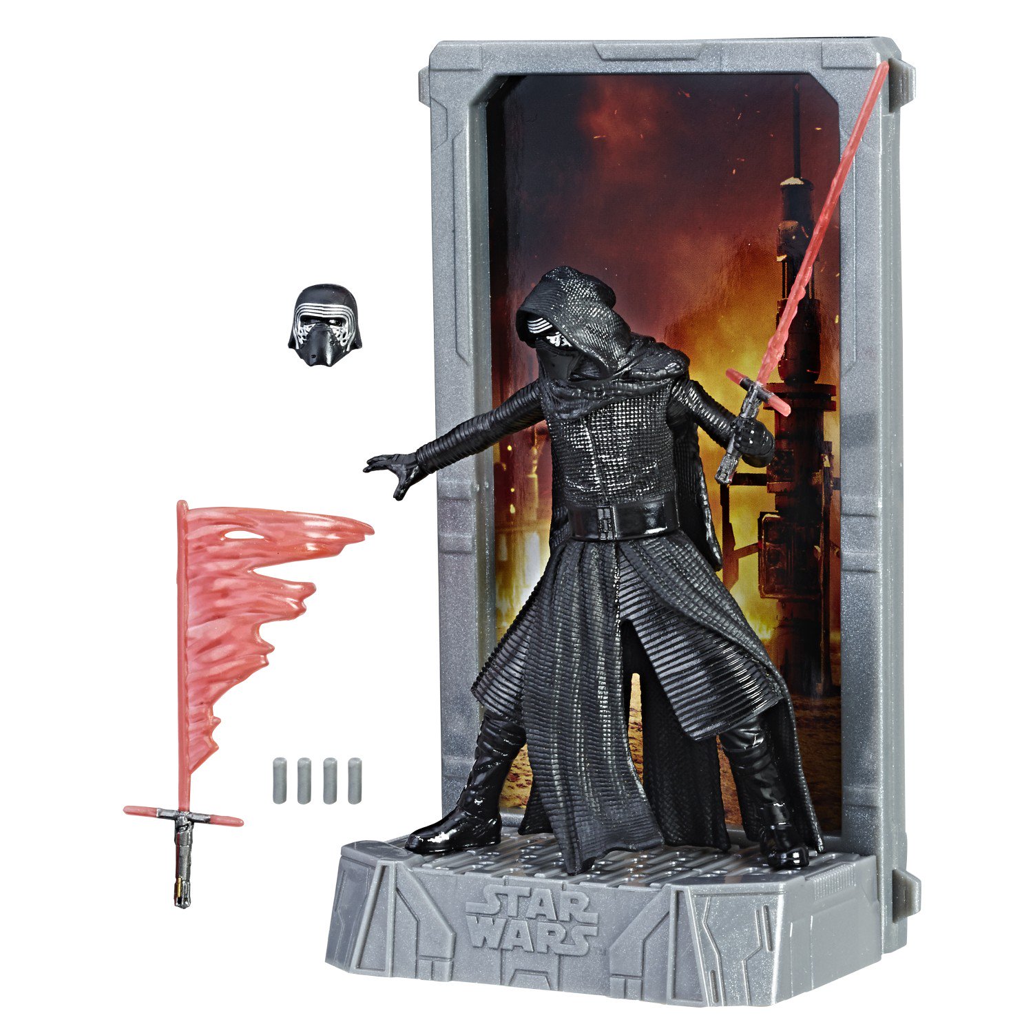 STARWARSTHEBLACKSERIES3.75INCHTITANIUMSERIESFigureAssortmentKyloRen