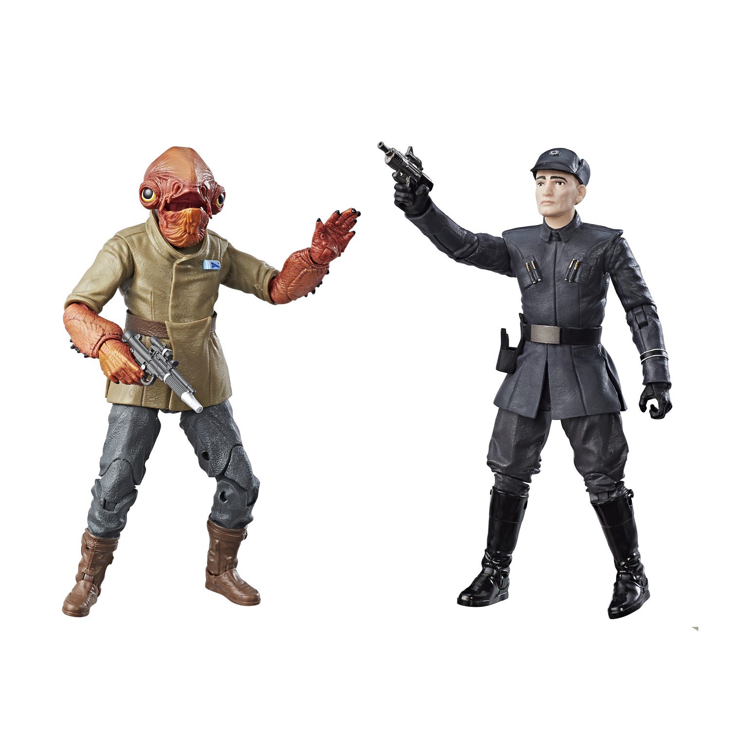 STARWARSTHEBLACKSERIES6INCHADMIRALACKBARFIRSTORDEROFFICERFIGURE2PACK