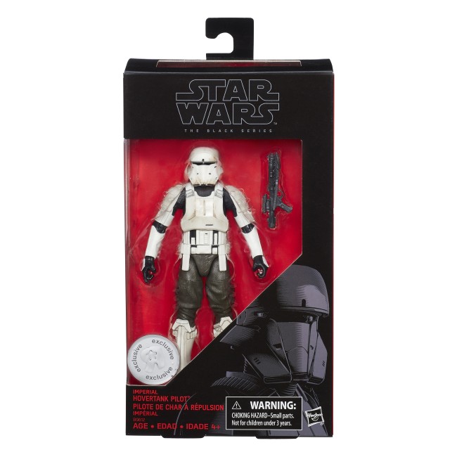 STARWARSTHEBLACKSERIES6InchIMPERIALHOVERTANKPILOTFigureinpkg