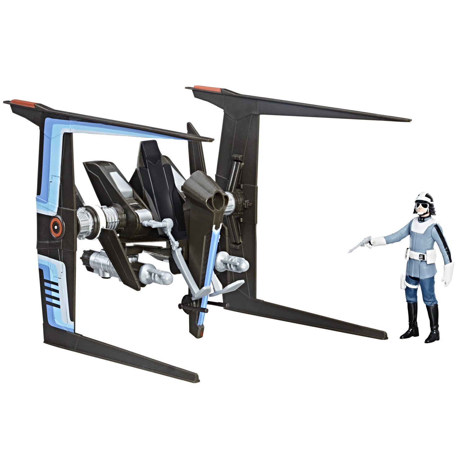 STARWARSTHELASTJEDICLASSBVEHICLEAssortmentCantoBightPoliceSpeederCantoBightPolice