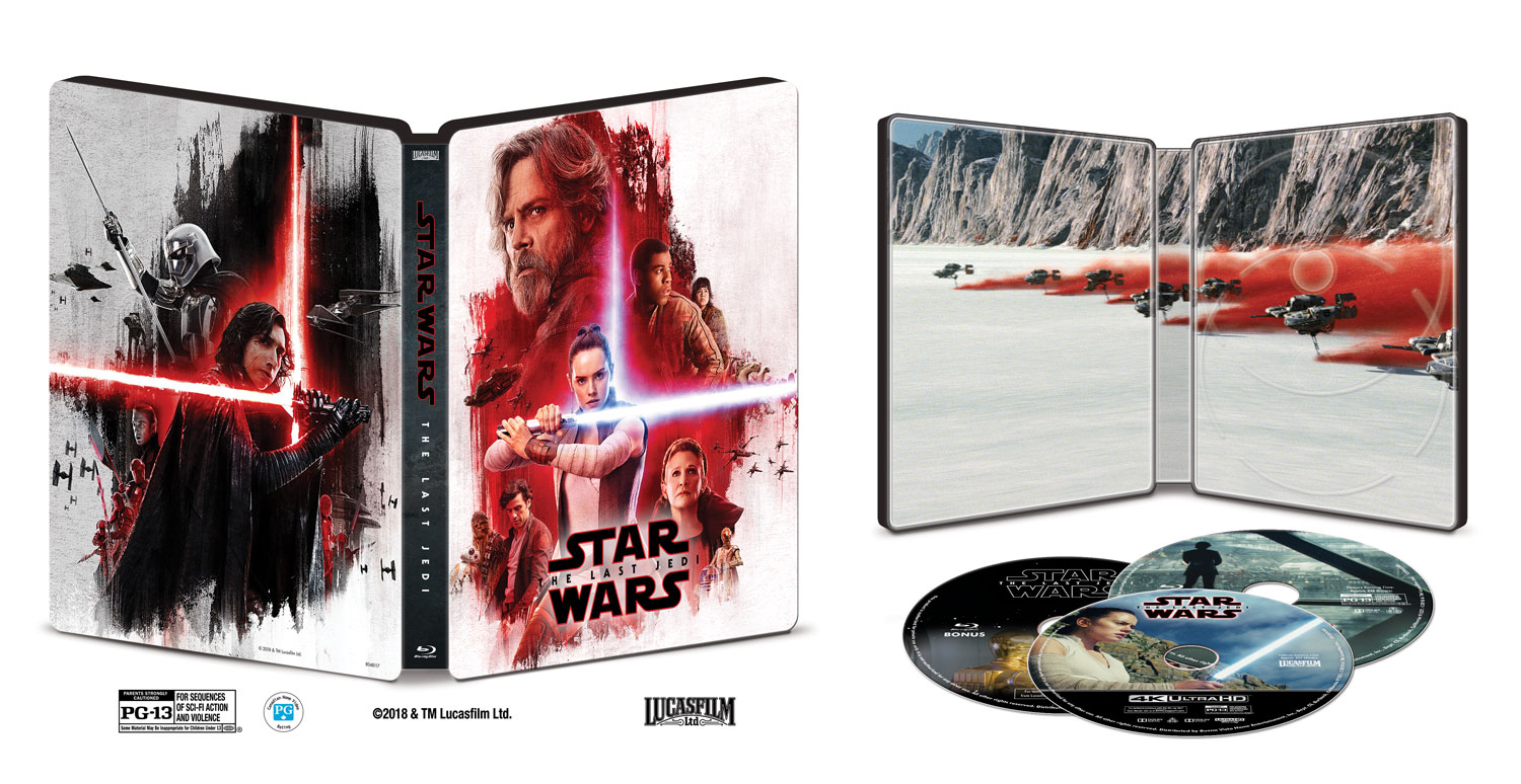 Star Wars: The Last Jedi Blu-Ray