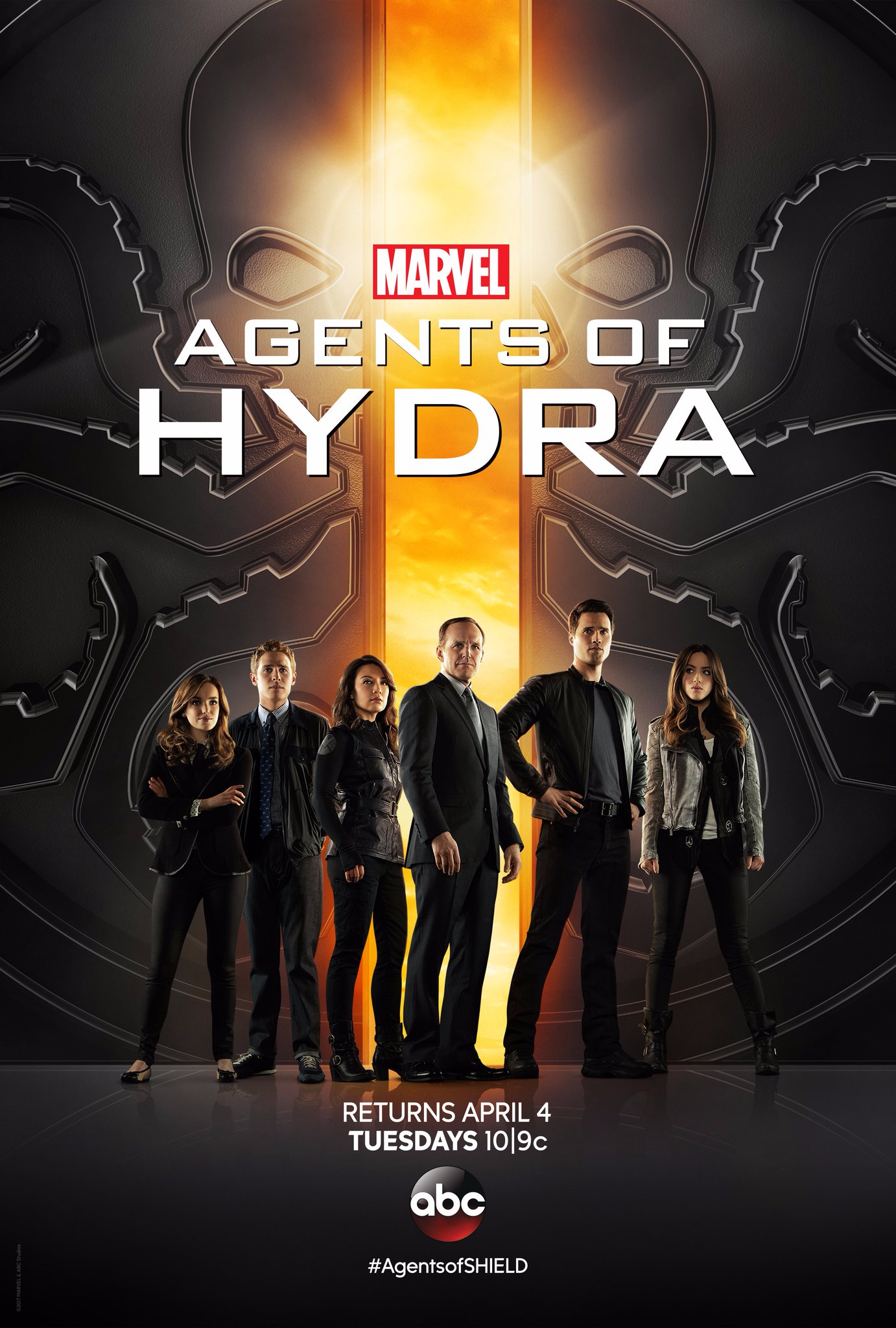 agents hydra 1 Agents of SHIELD Posters Tease Agents of HYDRA