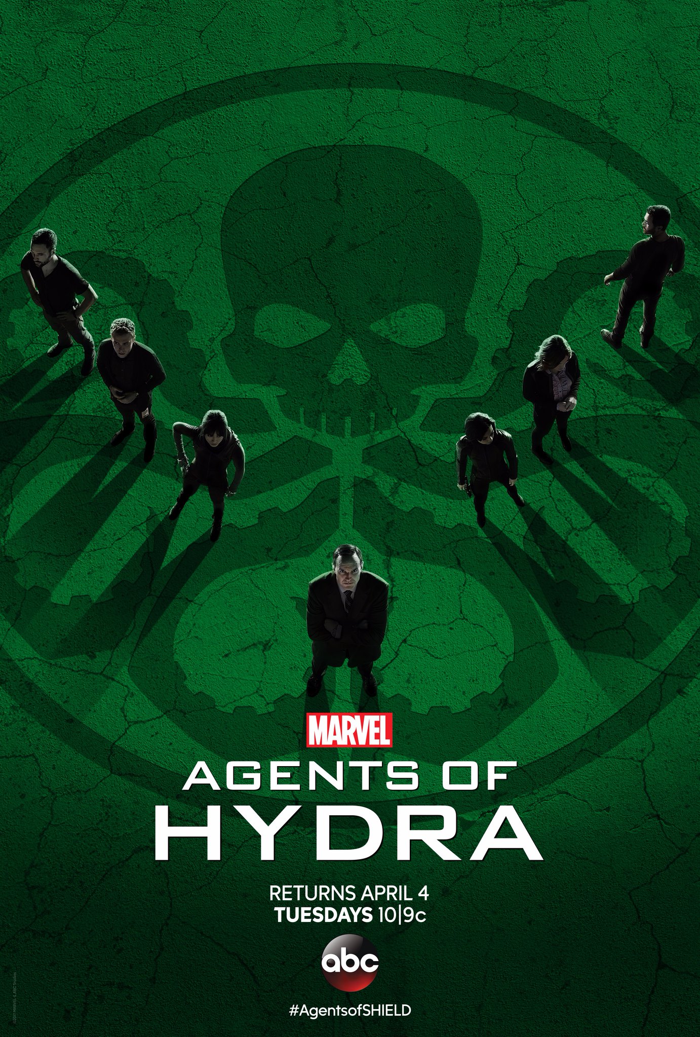 agents hydra 2 Agents of SHIELD Posters Tease Agents of HYDRA