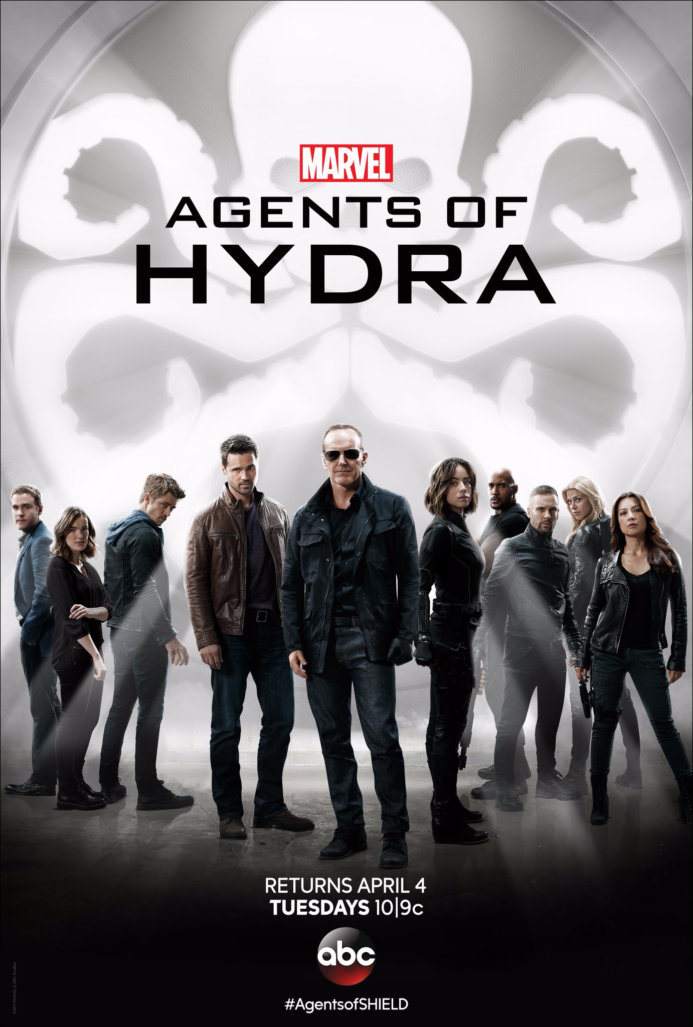 agents hydra 3 Agents of SHIELD Posters Tease Agents of HYDRA