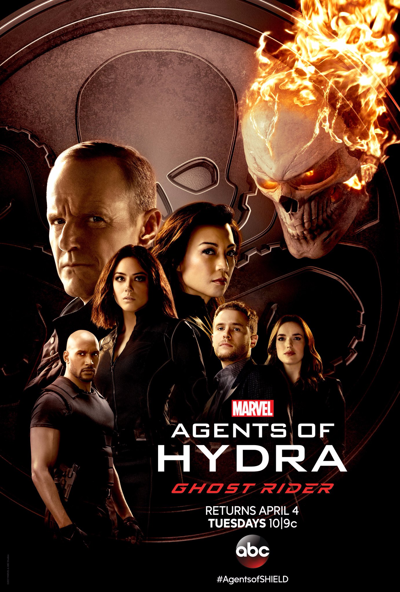agents hydra 4 Agents of SHIELD Posters Tease Agents of HYDRA