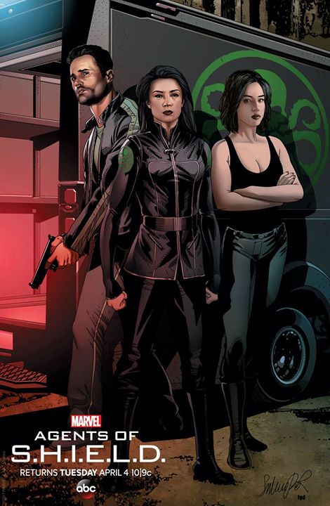 agnets shield ward poster Marvel's Agents of SHIELD / Hydra May Teaser & Ward Poster