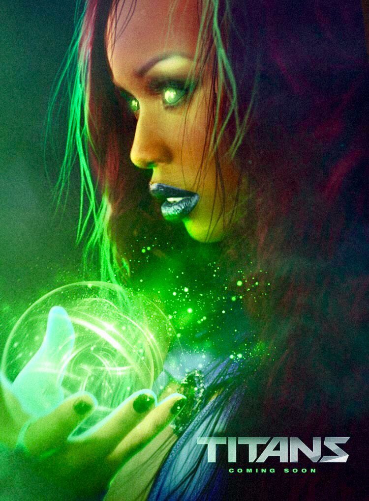 anna diop starfire fan art