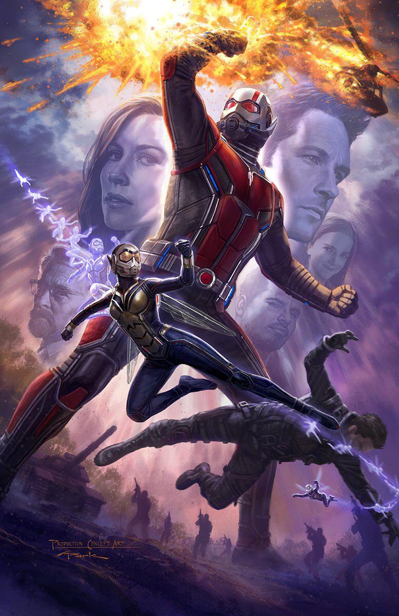 ant man wasp comic con poster