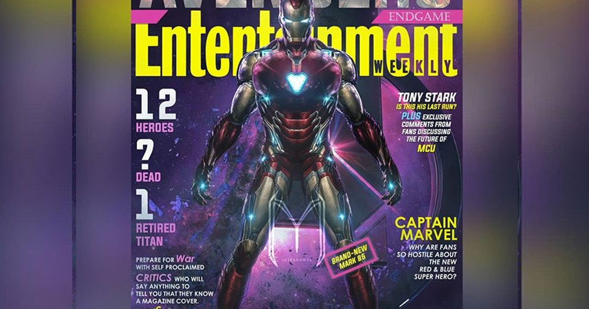 Avengers Endgame Awesome Fan Art Magazine Covers Cosmic