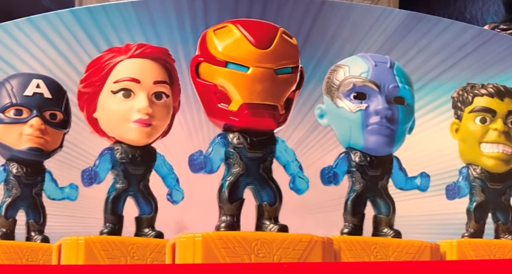 mcdonalds avengers toys full set