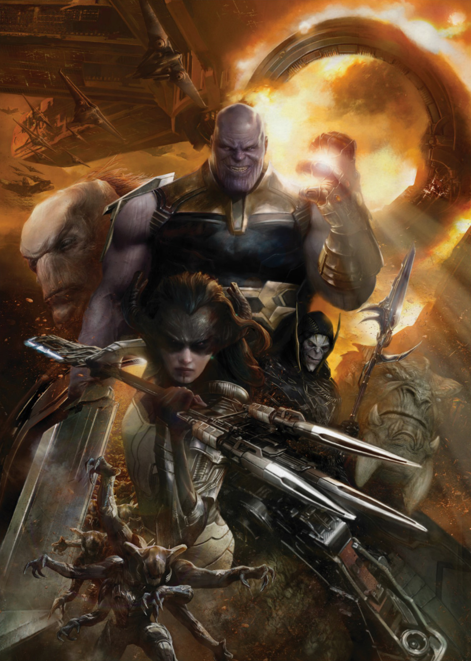 The Avengers: Infinity War Thanos Black Order